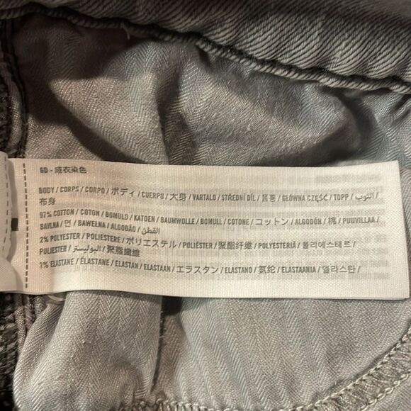 Abercrombie & Fitch- The Ankle Straight Ultra High Rise Jeans Light Grey Wash 29 - Picture 8 of 8